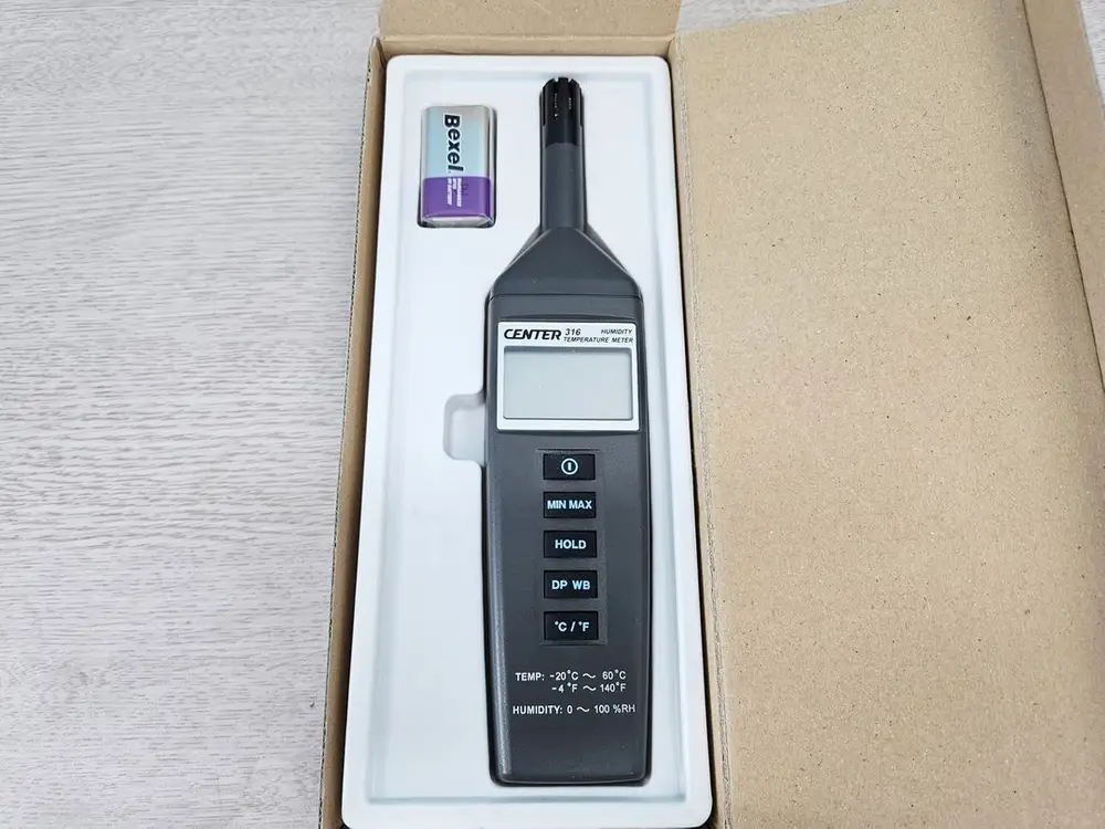 CENTER 316 Humidity Temerature Meter 센터 316 온습도계 이미지