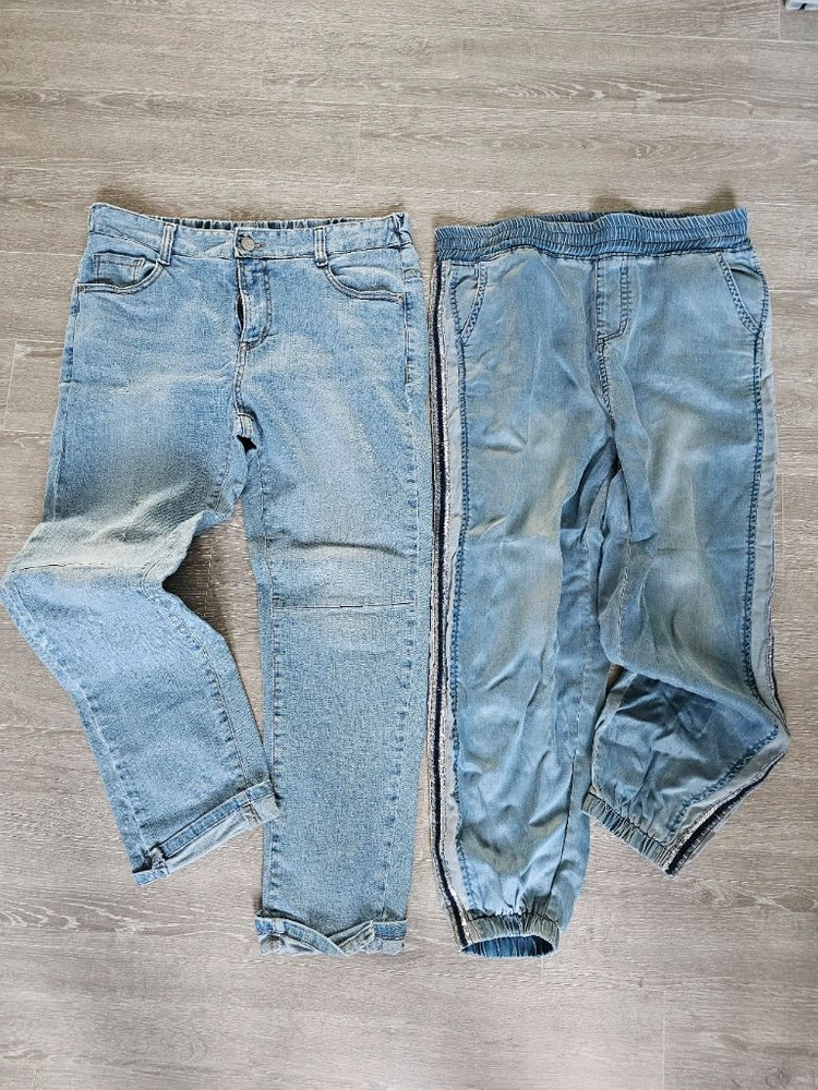 여름 청바지 2장 이미지