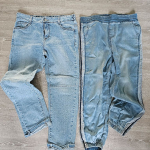 여름 청바지 2장 이미지