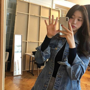 리아쥬르 유혜주 데님 자켓 (새상품) 이미지