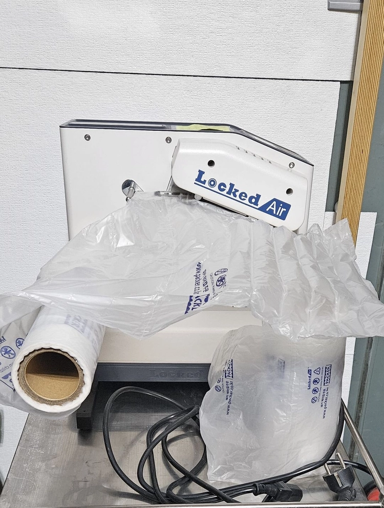 패커 에어캡제조기 완충재 완충제 충전재 충전제 포장재 에어팩 뽁뽁이 에어쿠션 팝니다. 이미지