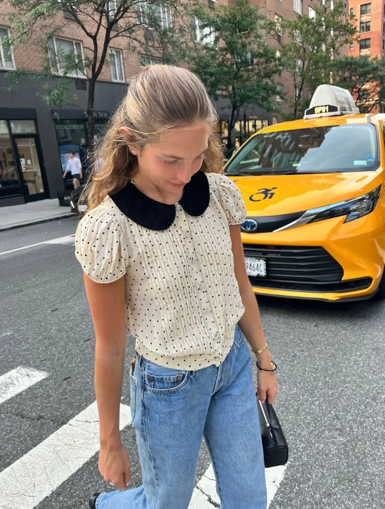 [도엔] 도트 블라우스 DOEN MADELINE TOP 이미지