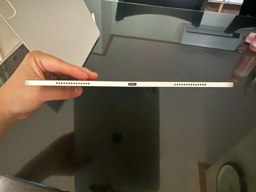 Apple 정품 2024 아이패드 프로 13 M4칩 스탠다드 글래스 실버 이미지