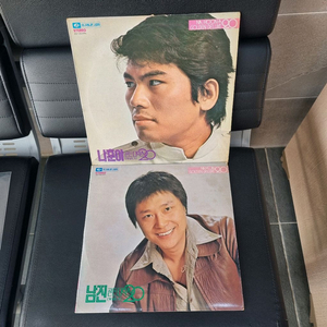 나훈아 남진 골든 디럭스 2장 LP. 이미지