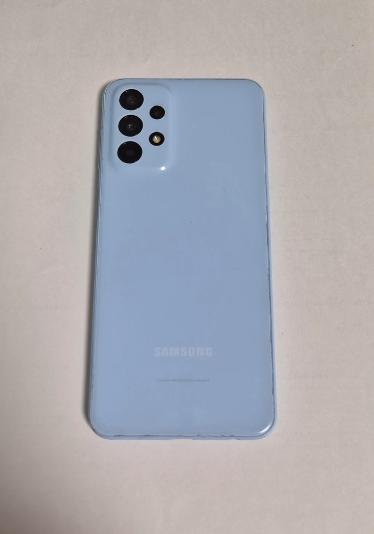 급처) 갤럭시 A23 128GB 라이트블루 색상 이미지
