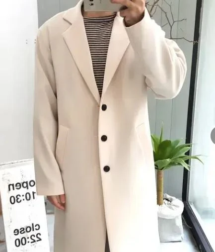 남성 롱코트 무신사 이미지