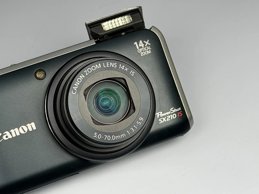 캐논 SX 210 IS 빈티지 레트로 감성 카메라 이미지