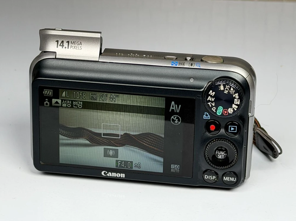 캐논 SX 210 IS 빈티지 레트로 감성 카메라 이미지