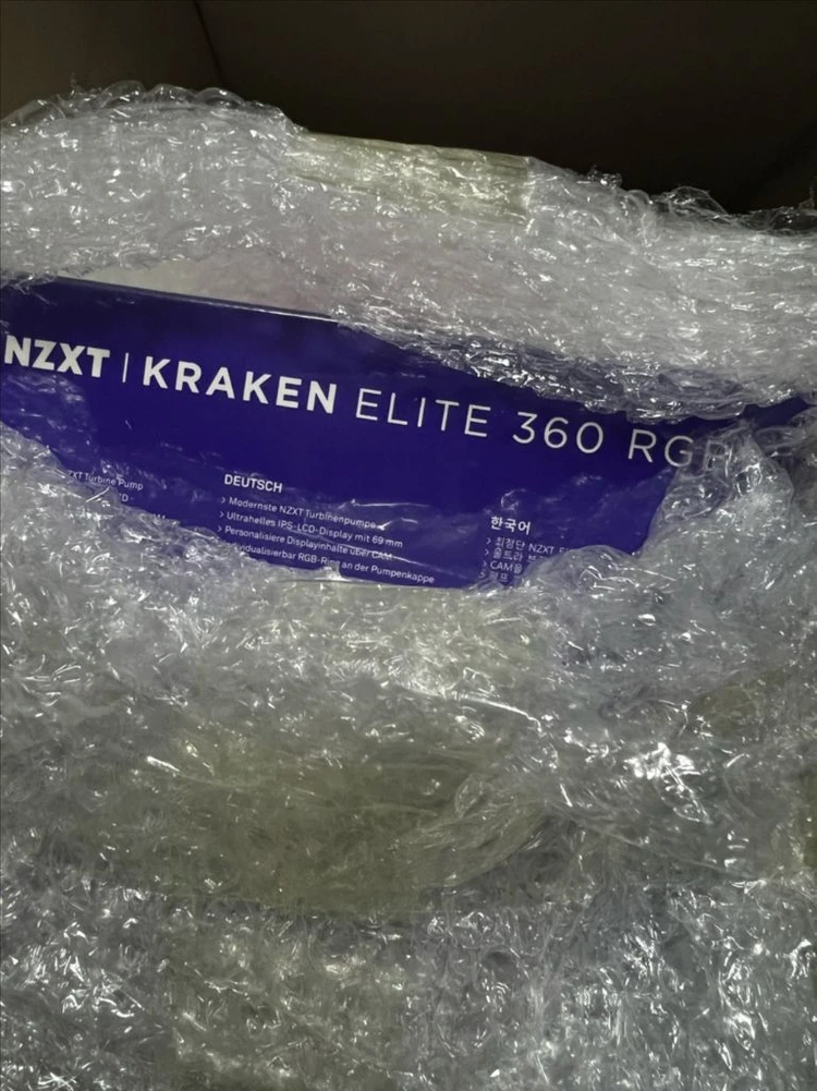 [미개봉] NZXT KRAKEN ELITE V2 360 RGB (화이트) 크라켄 엘리트 V2 Z73 이미지