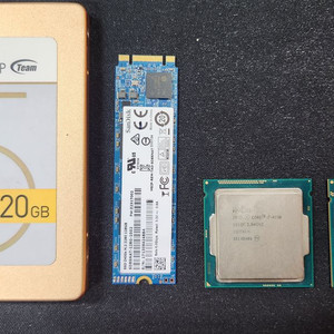 M.2 128gb+SSD 120gb+i7-4790+i7-3770 pc 부품 일괄 판매합니다. 이미지