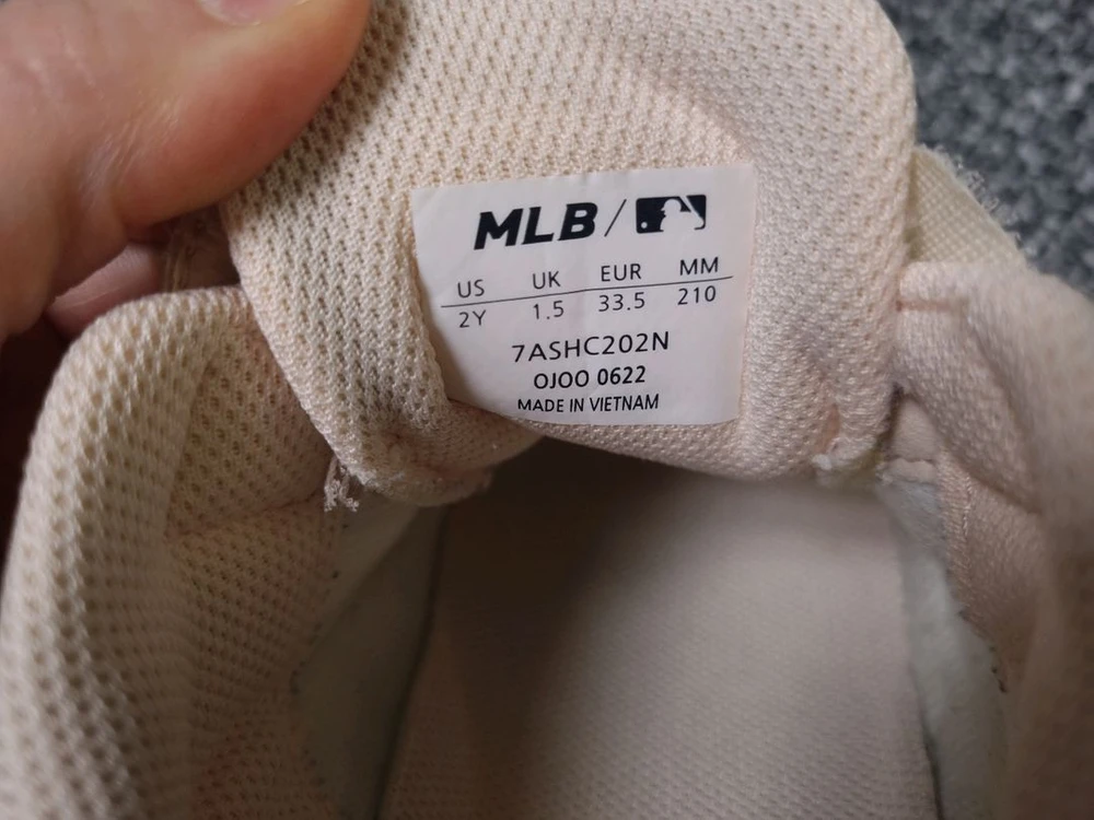 [무료배송][210]MLB 키즈 보스턴 레드삭스 빅볼청키 운동화 이미지