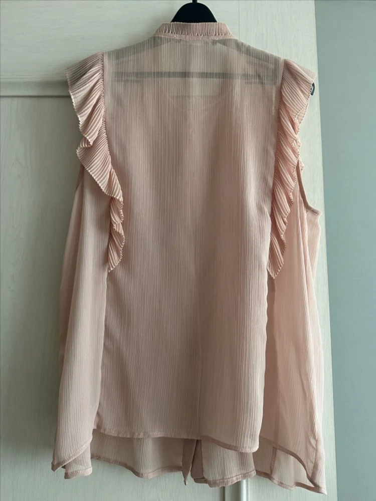 자라 ZARA 쉬폰 프릴 블라우스 이미지