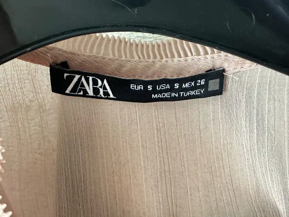 자라 ZARA 쉬폰 프릴 블라우스 이미지
