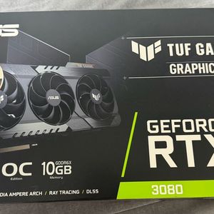 ASUS TUF Gaming 지포스 RTX 3080 O10G OC D6X 10GB 이미지