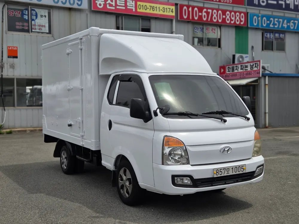 (860만)화물차 포터2 슈퍼캡 내장탑차 오토 하이 이미지