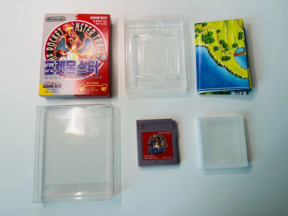 닌텐도 GB 게임보이 포켓몬스터 적/레드 한글판 곽팩 판매 (GBA) 이미지