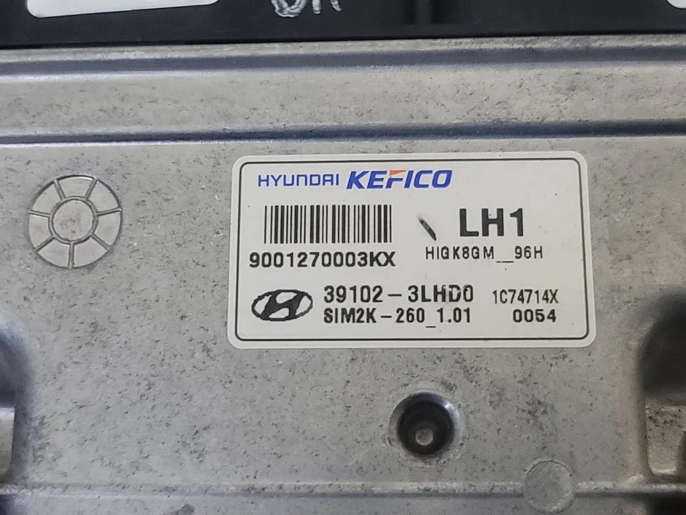(중고) 에쿠스EQ900 중고품 ECU 중고품 (초기화완료제품) 39102-3LHD0 / 391023LHD0 이미지