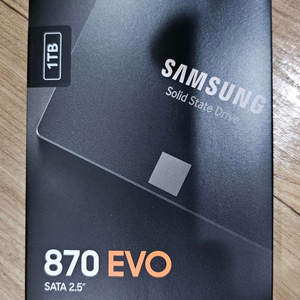 SATA 1TB SSD SAMSUNG 870EVO 이미지
