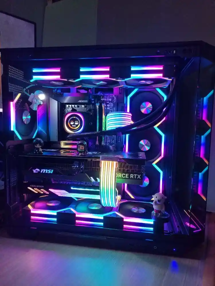 AMD 고사양 게이밍용 컴퓨터 7800X3D RTX 4080 팝니다. 이미지