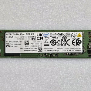 인텔 670p M.2 NVMe SSD 512GB 이미지