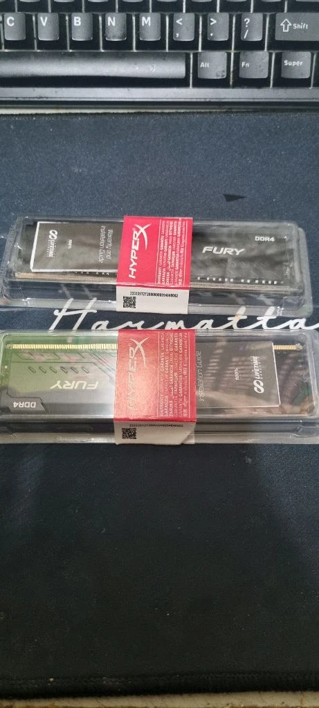 킹스톤 퓨리 하이퍼 X DDR4 8GB 2X 16GB 팝니다 이미지