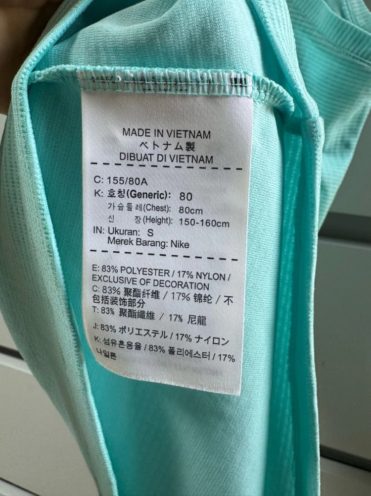 정품 나이키 여성 민소매 골프 티셔츠(S) 이미지