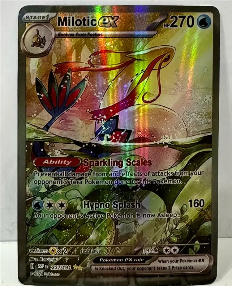 영문판 밀로틱 Milotic ex 스페셜 일러스트 레어 PSA8 포켓몬 카드 외 9장 - 안심되는 중고거래