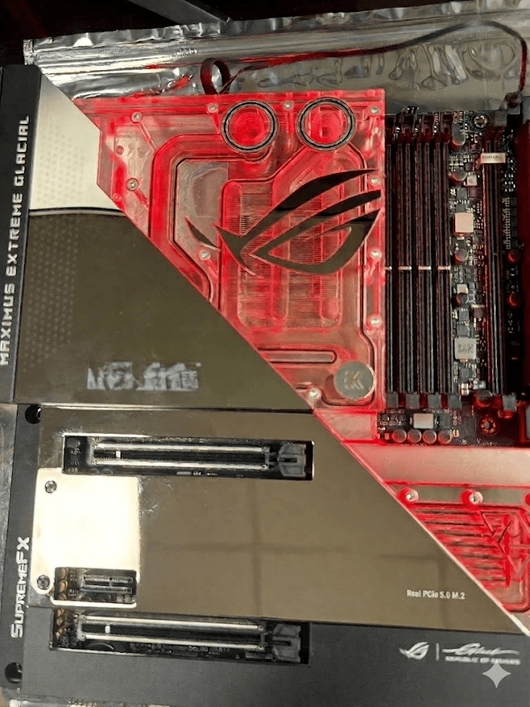 ASUS ROG MAXIMUS Z690 EXTREME GLACIAL 메인보드 이미지