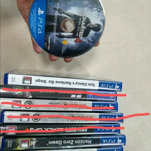 PS4 게임 타이틀 모음 개당 만원 이미지