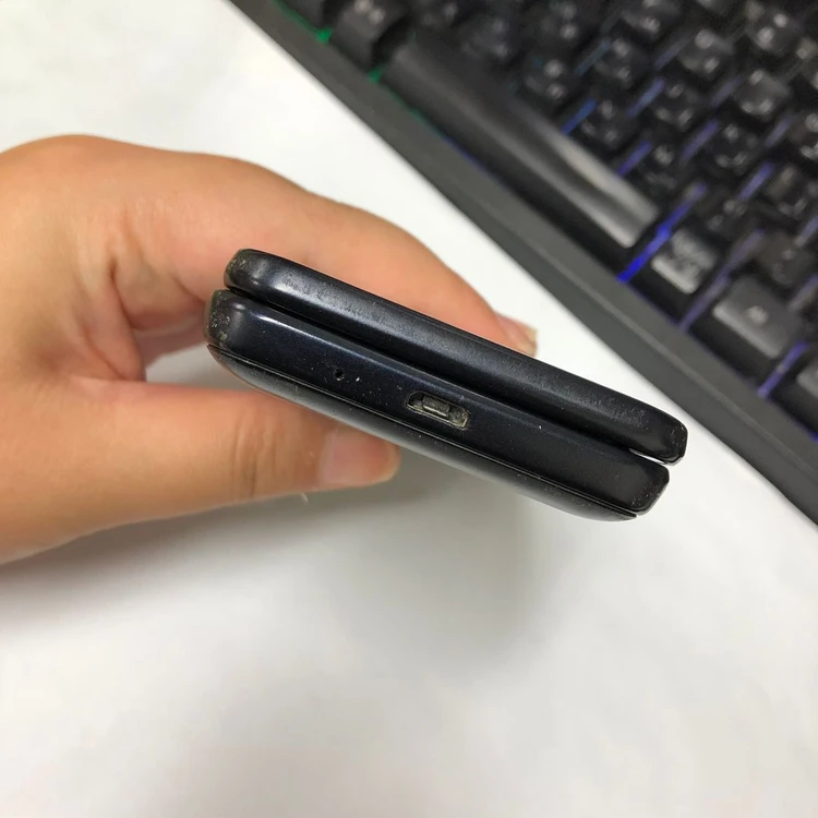(기능정상) 갤럭시 폴더2 32GB 블랙 SK 무잔상 중고폰 208342 이미지