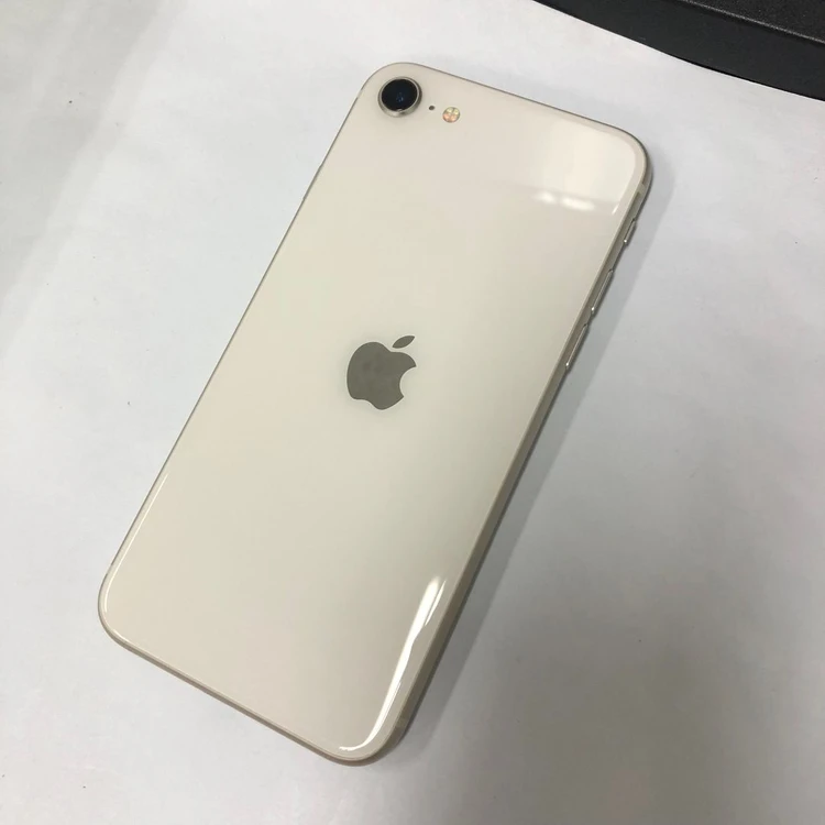 .상태 깔끔 기능정상) 아이폰SE3 256GB 화이트 AA급 중고폰 배터리100% 213841 - 안심되는 중고거래