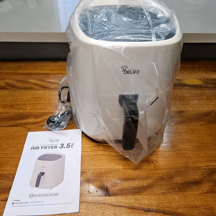 디라이프 3.5리터 에어프라이어 2개팝니다~~!(15만원짜리새상품!) 이미지