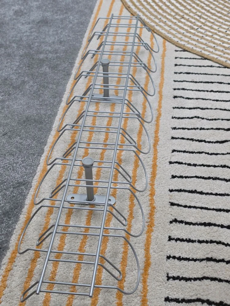 이케아 IKEA SIGNUM 싱눔 가로형전선정리대, 실버, 70 cm 이미지