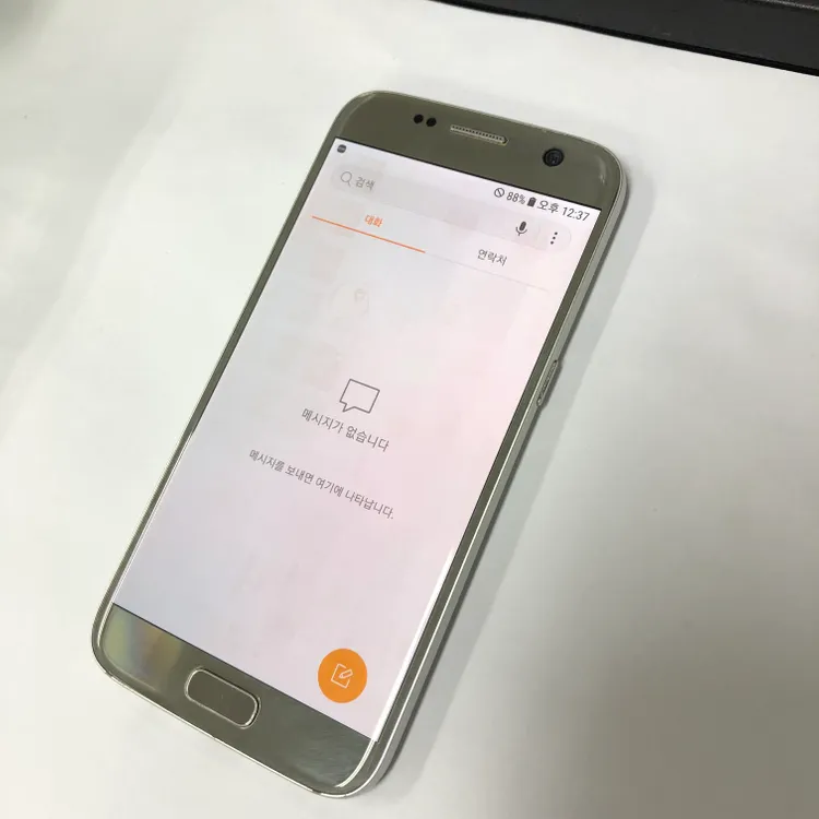 갤럭시S7 32GB 실버 SK 중고폰 서브폰 세컨폰 214187 이미지
