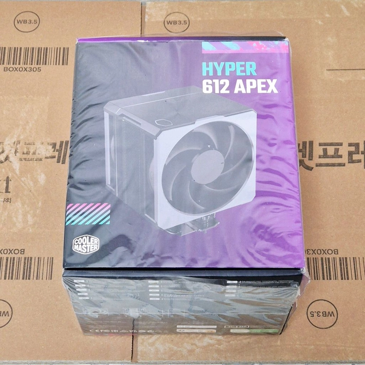 쿨러마스터 CPU 공랭 싱글 타워 듀얼 팬 쿨러 HYPER 612 APEX - 안심되는 중고거래