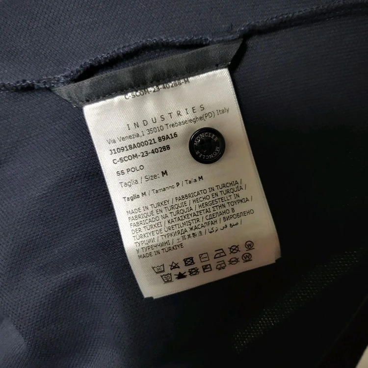 [신형/새상품급] M / 24SS 몽클레어 폴로 반팔 카라티 이미지