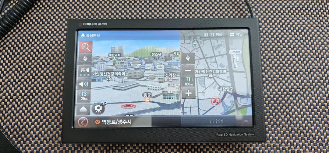 [8인치] 아이나비 M100 네비게이션 이미지