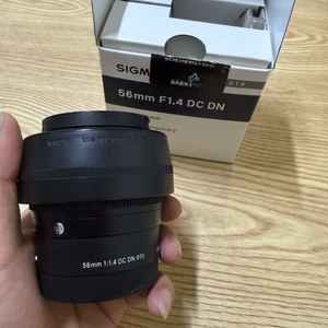 시그마 56f1.4 e마우트. 소니용 이미지