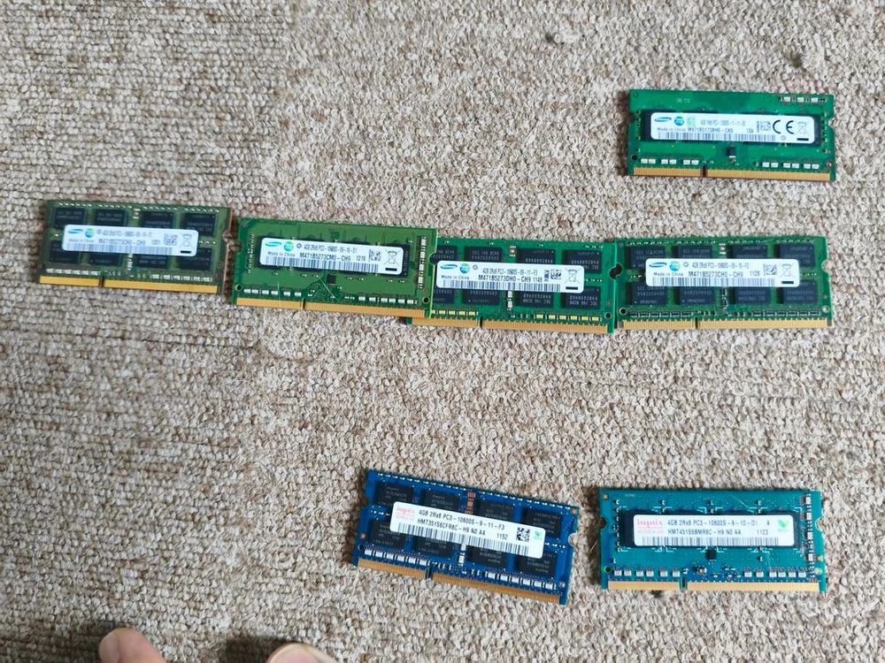 [RAM] 노트북용 ddr3 4g, ddr3L 4g 15개 일괄 이미지