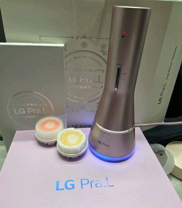 LG 프라엘 듀얼 모션 클렌저 로즈골드 이미지