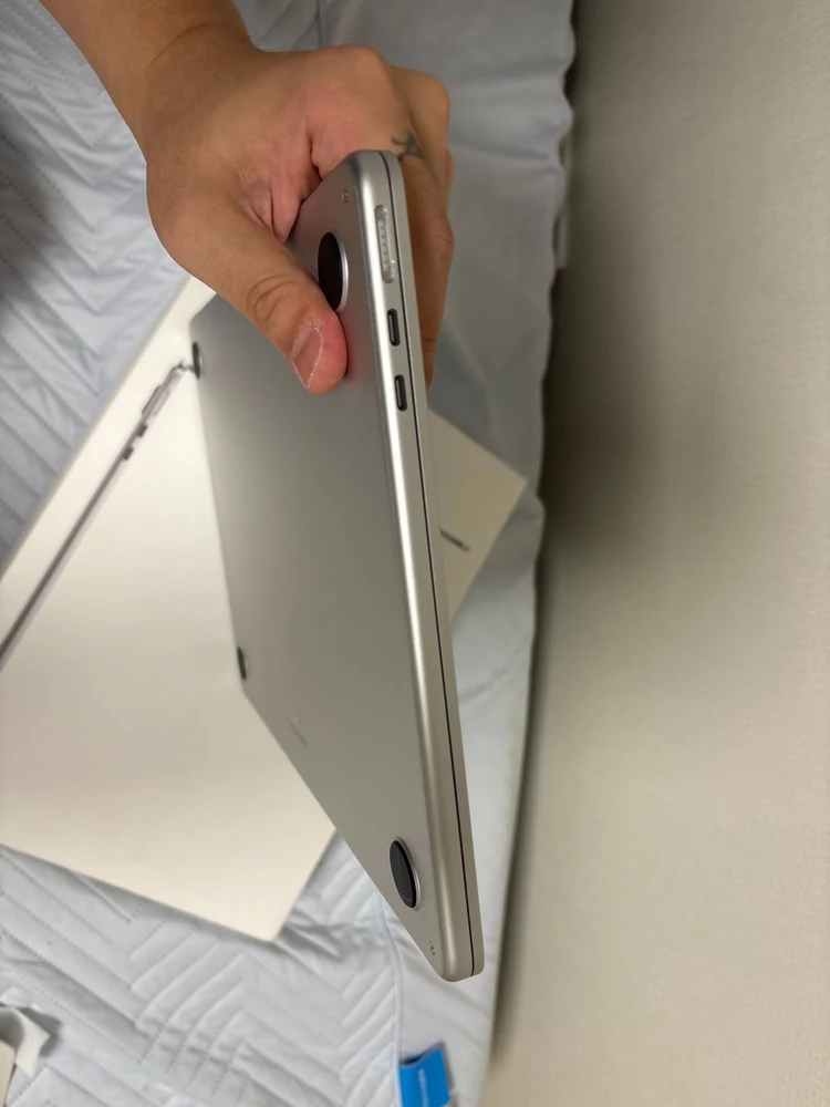 맥북에어 M3 13인치 램 16기가 256gb 실버 이미지