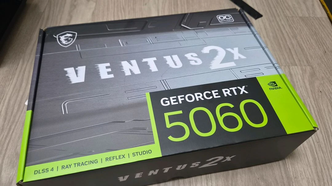 MSI RTX 5060 벤투스 풀박스 - 안심되는 중고거래