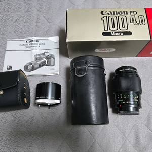 캐논 New MACRO FD 100mm 1:4 접사 단렌즈 이미지