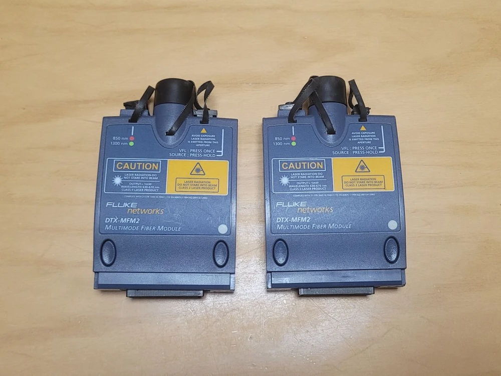 FLUKE DTX용 광모듈 DTX SFM2, MFM2 이미지