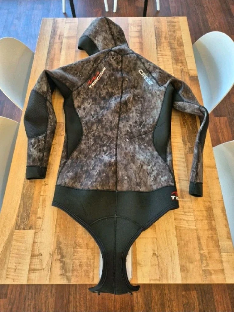 크레씨 트라시나 3.5mm 투피스 웻수트 슈트 이미지