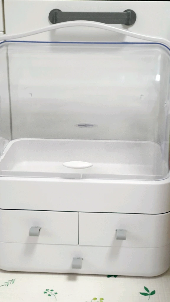화장품 정리함 수납함 2개 일괄 이미지