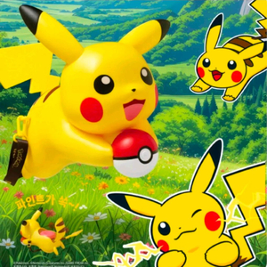 피카츄 해피 컨테이너 새상품 이미지