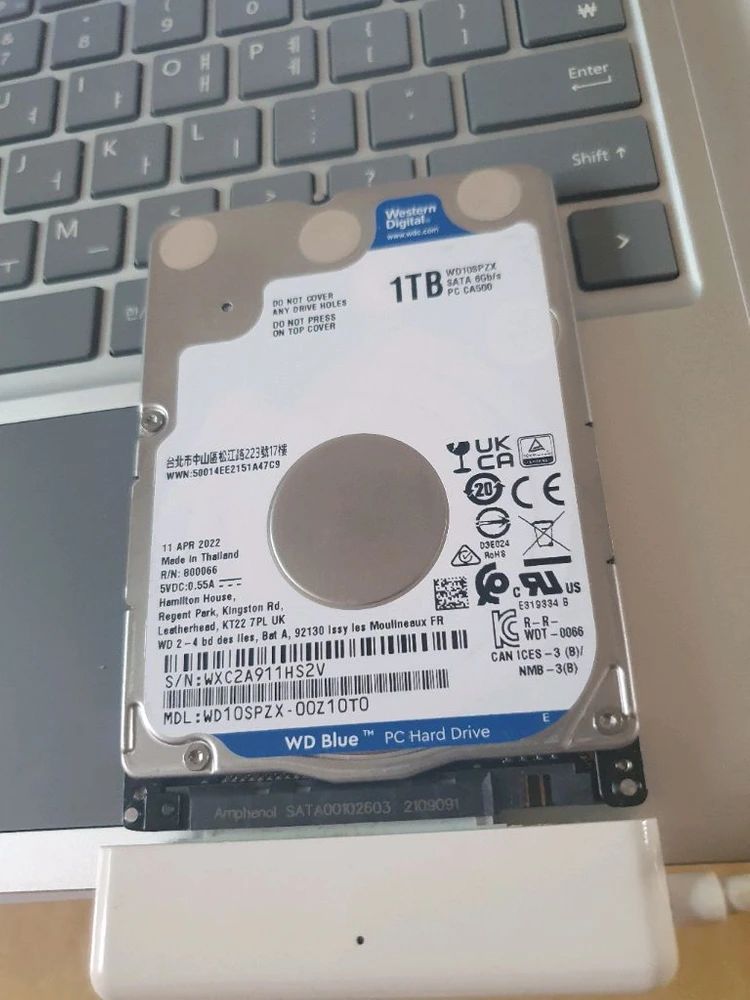 노트북 하드 1TB HDD 개당 3만원 이미지