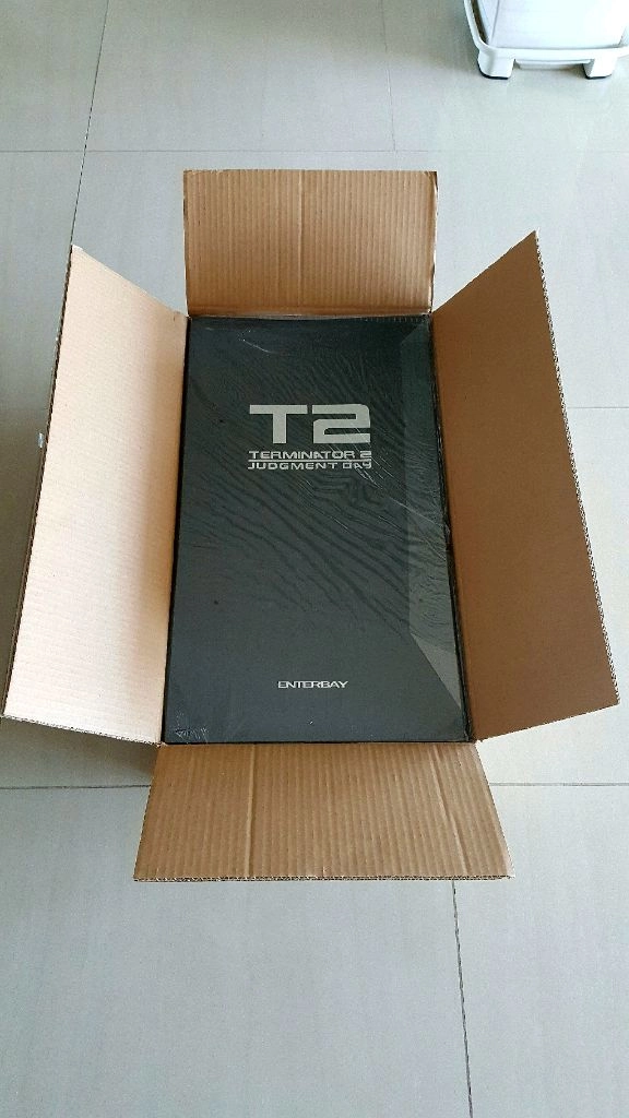 엔터베이 T-800 노멀 한정판 + 팻보이 커스텀 완성품 세트 일괄 이미지