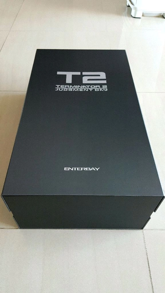 엔터베이 T-800 노멀 한정판 + 팻보이 커스텀 완성품 세트 일괄 이미지